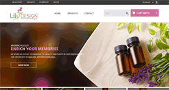 Desktop Screenshot of lily-aroma.com